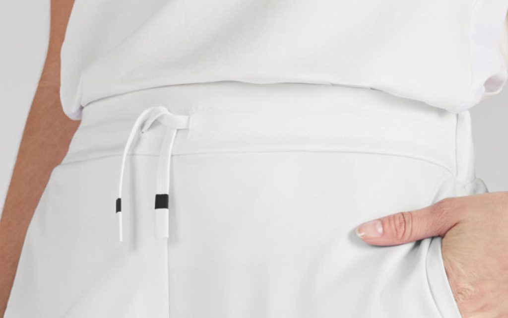 women's and girls white cricket trousers