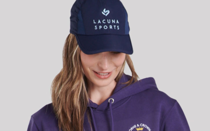 women's blue cricket hat