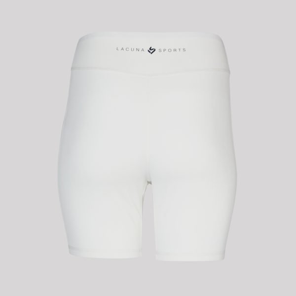 women's white compression cricket shorts