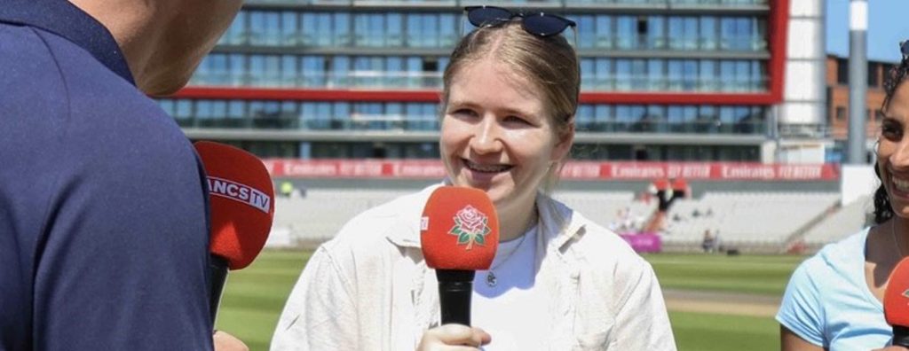 Polly Starkie cricket interview