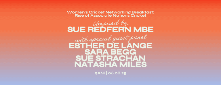summer innings cricket breakfast banner
