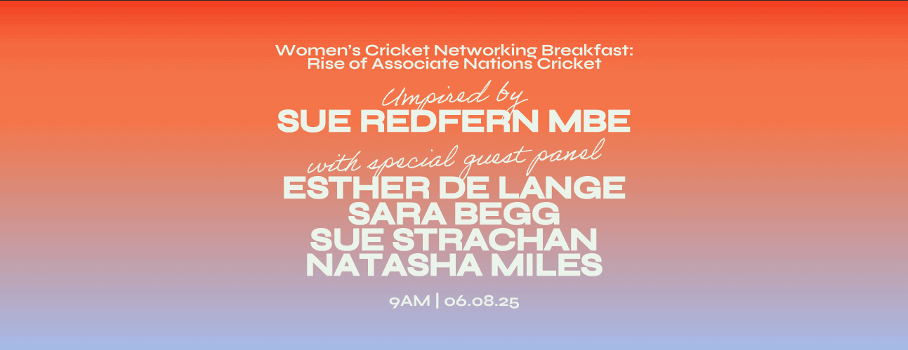 summer innings cricket breakfast banner