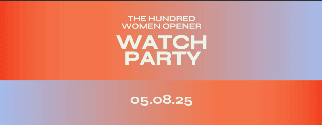 summer innings watch party banner