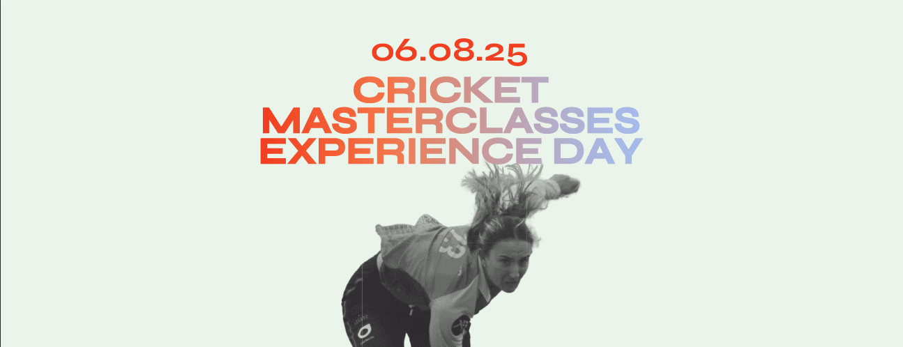 summer innings cricket masterclass experience day banner