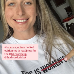 This is Women's Cricket t-shirt celebrating a fantastic summer 2026 season