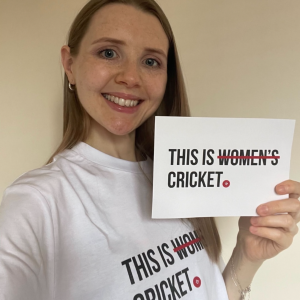 This is Women's Cricket t-shirt celebrating a fantastic summer 2026 season