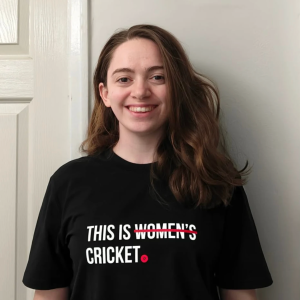 This is Women's Cricket t-shirt celebrating a fantastic summer 2026 season