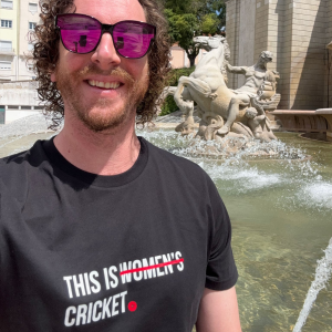 This is Women's Cricket t-shirt celebrating a fantastic summer 2026 season