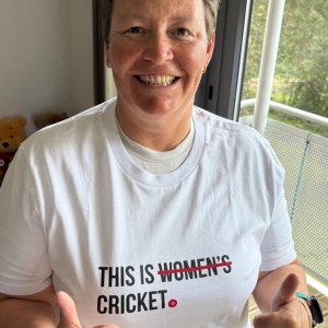 This is Women's Cricket t-shirt celebrating a fantastic summer 2026 season