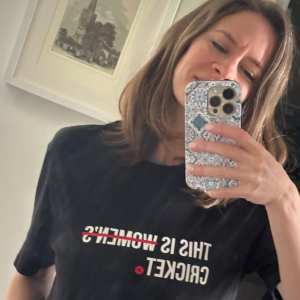 This is Women's Cricket t-shirt celebrating a fantastic summer 2026 season